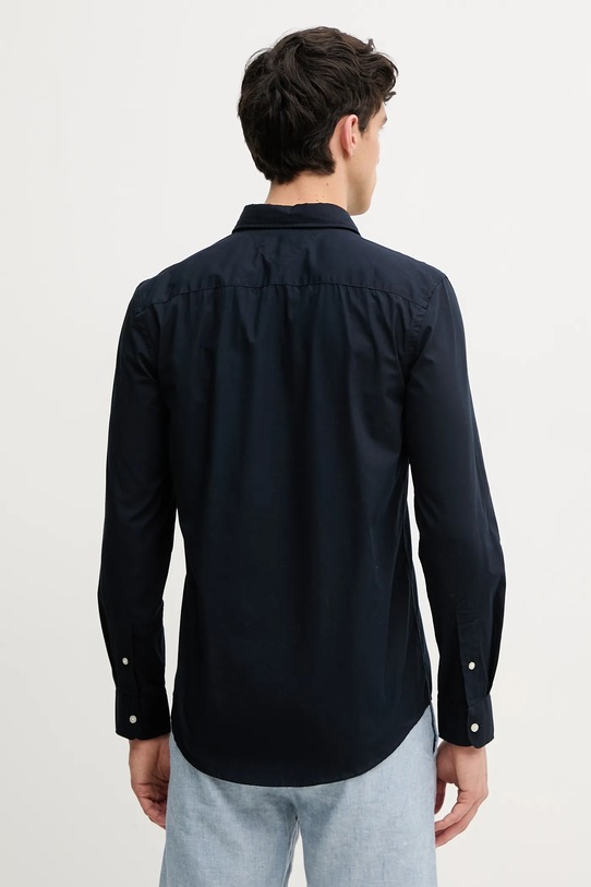 Oblečení Bavlněná košile Tommy Hilfiger MW0MW38137 námořnická modř