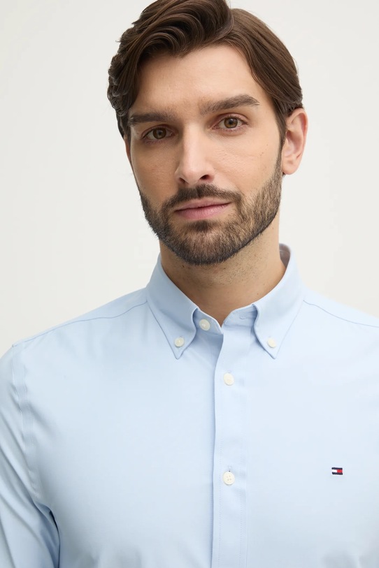 Košeľa Tommy Hilfiger MW0MW39004 modrá