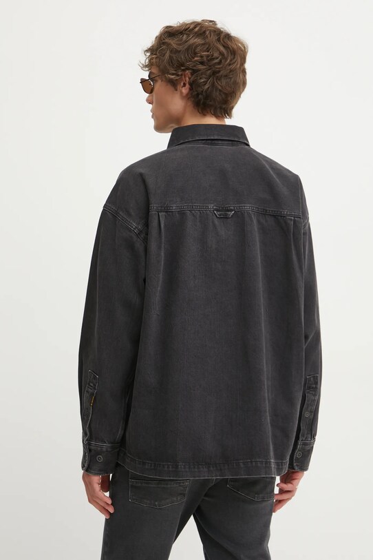 Îmbrăcăminte G-Star cămașă din denim D23007.D772 negru