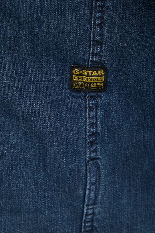 Хлопковая рубашка G-Star Raw D25157.D252 голубой