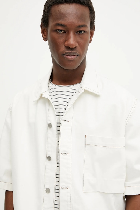 IRO koszula jeansowa beżowy MP18CHERIFFA