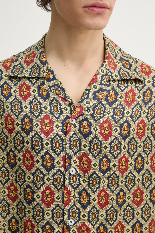 Рубашка Drôle de Monsieur La Chemise Ornements F.SH198.VI015.NY тёмно-синий