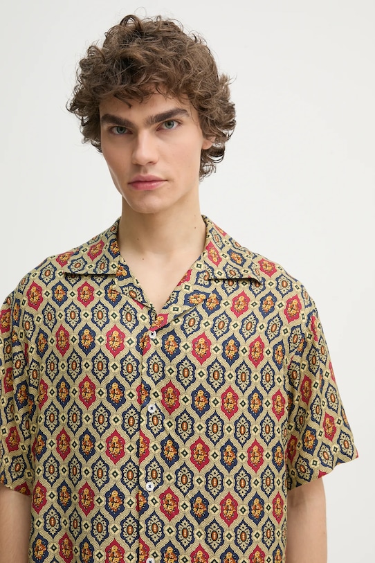 Drôle de Monsieur koszula La Chemise Ornements multicolor F.SH198.VI015.NY