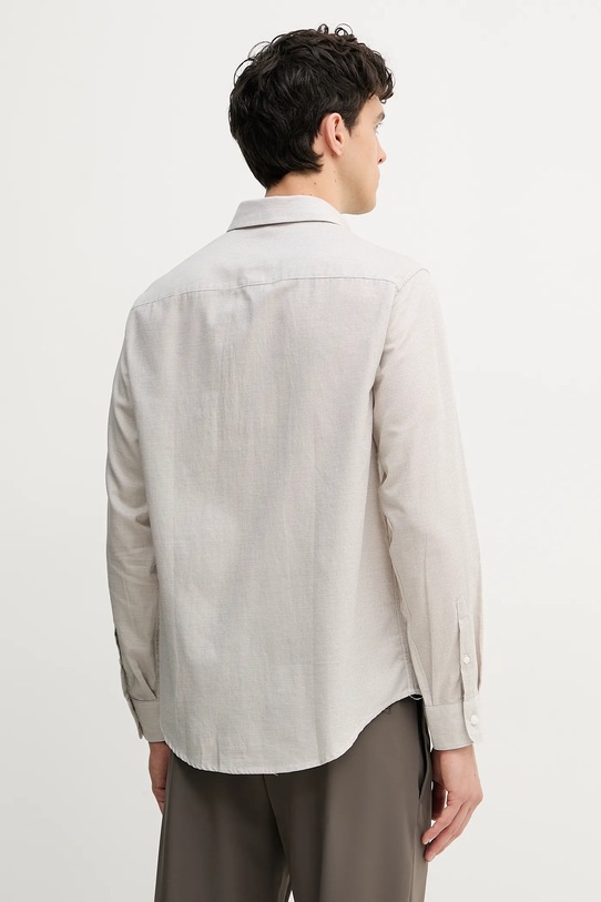 Одежда Хлопковая рубашка Armani Exchange XM000667.AF13169 бежевый