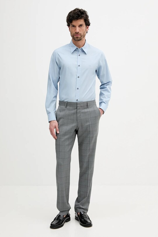 Armani Exchange koszula XM000494.AF14936 niebieski SS25