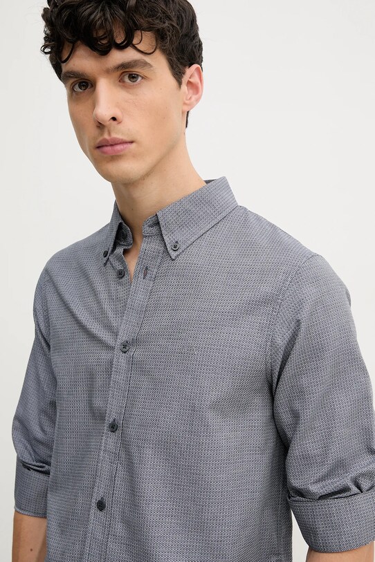Armani Exchange koszula bawełniana granatowy XM000442.AF13080