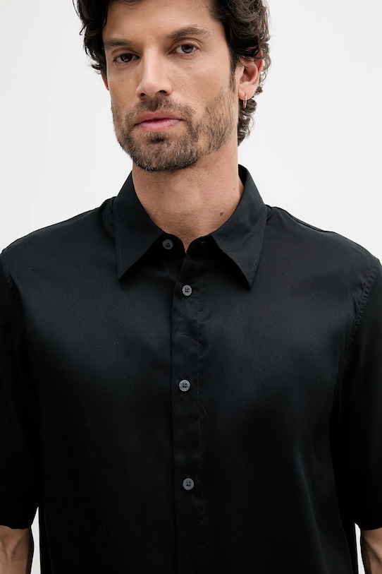 Košile Armani Exchange černá XM000451.AF13172