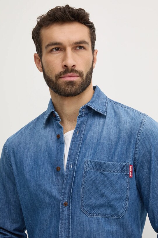 Joop! camasa jeans 30044867 albastru