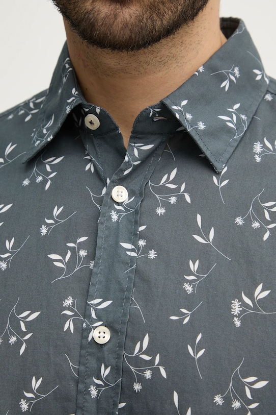 Joop! koszula bawełniana 30044863 szary