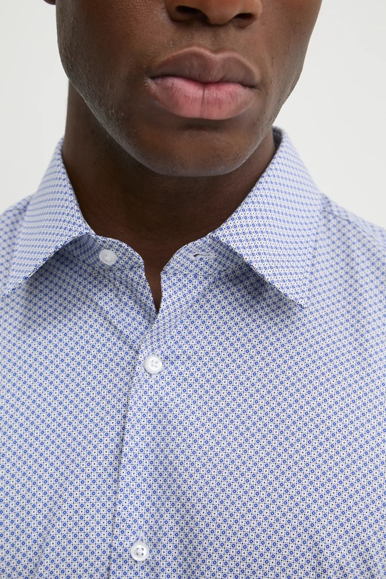 Bavlnená košeľa Joop! 30044899 modrá SS25