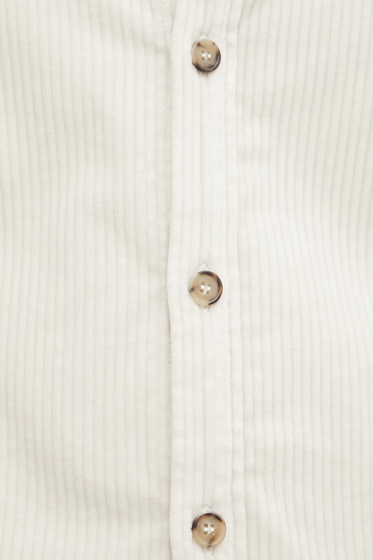 A.P.C. koszula sztruksowa surchemise boris COHDW.H02811 beżowy