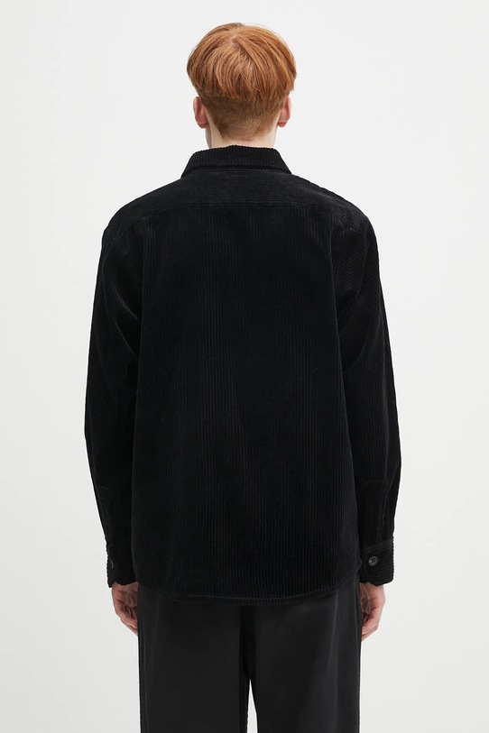Одежда Вельветовая рубашка A.P.C. surchemise boris COHDW.H02811 чёрный