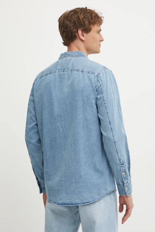 Odzież Guess koszula jeansowa RONNIE M5RH77.D5L01 niebieski