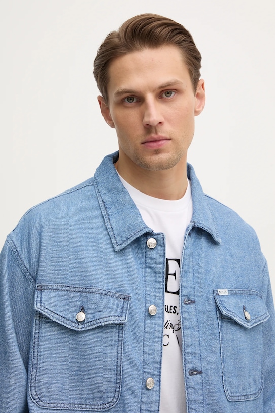 Сорочка Guess BILLY блакитний M5RN30.D5KW1