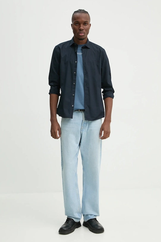 Рубашка Marc O'Polo 520720742256 тёмно-синий SS25