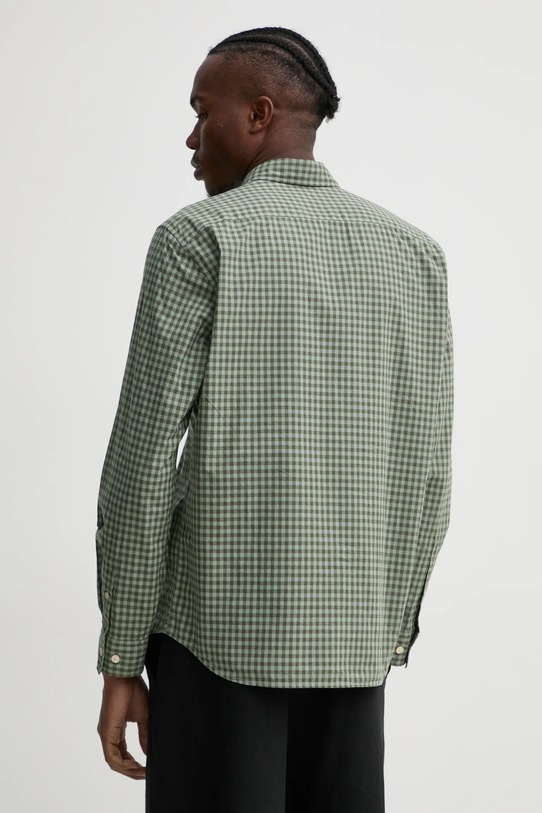 Одежда Хлопковая рубашка Marc O'Polo 520720842090 зелёный