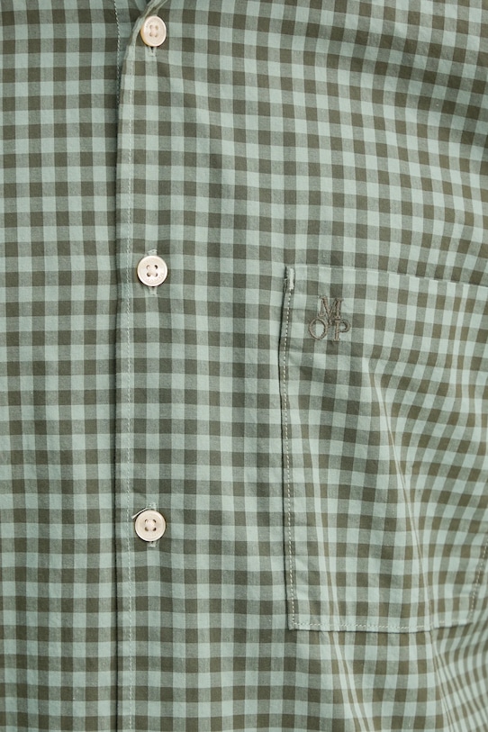 Хлопковая рубашка Marc O'Polo 520720842090 зелёный