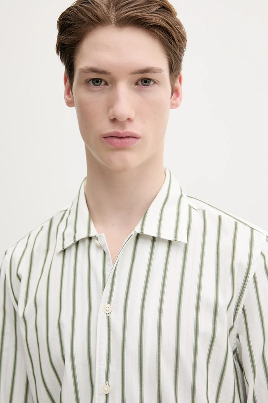 Marc O'Polo koszula bawełniana biały 522721642598