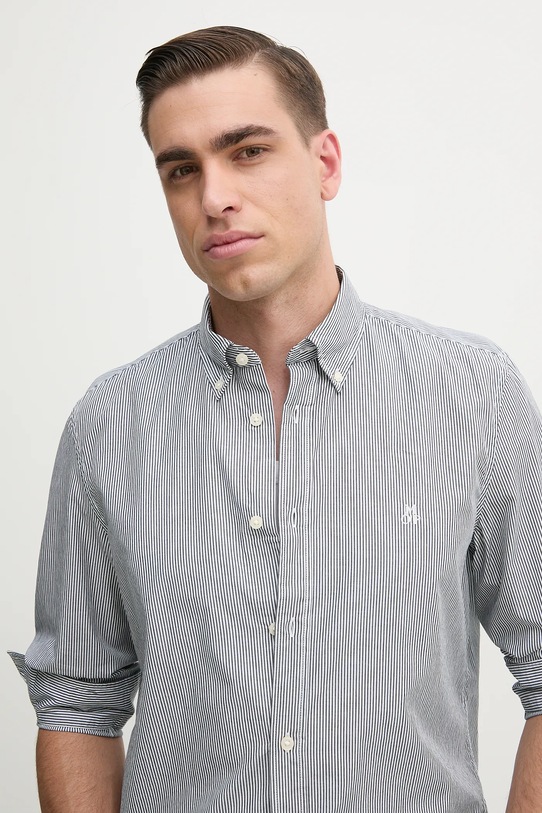 Marc O'Polo cămașă din bumbac alb 522733842172