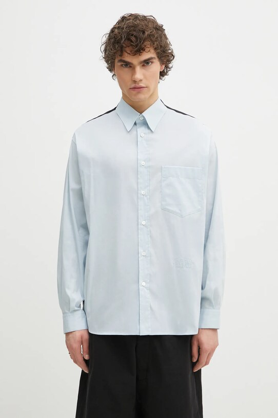 MM6 Maison Margiela camasa uni albastru SH0DT0022