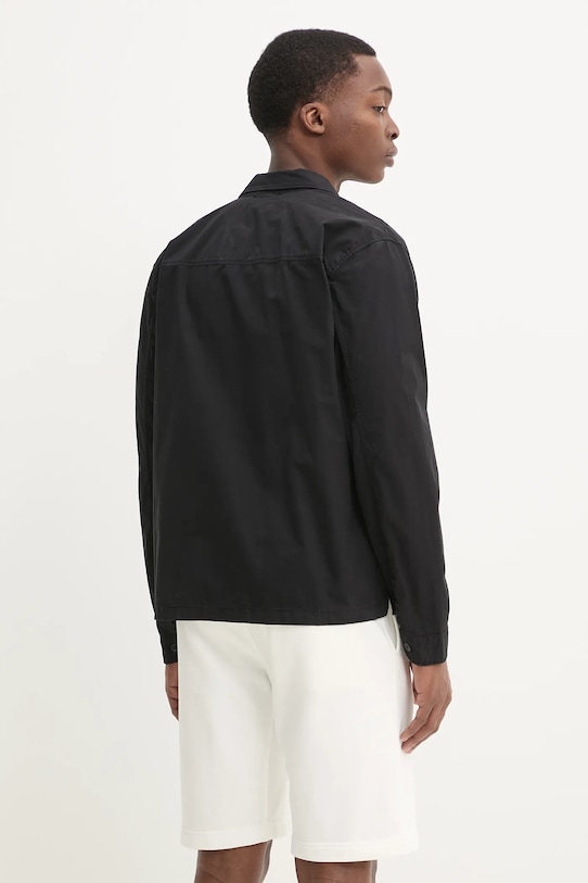 Odzież C.P. Company koszula bawełniana 18CMSH128A110143G czarny