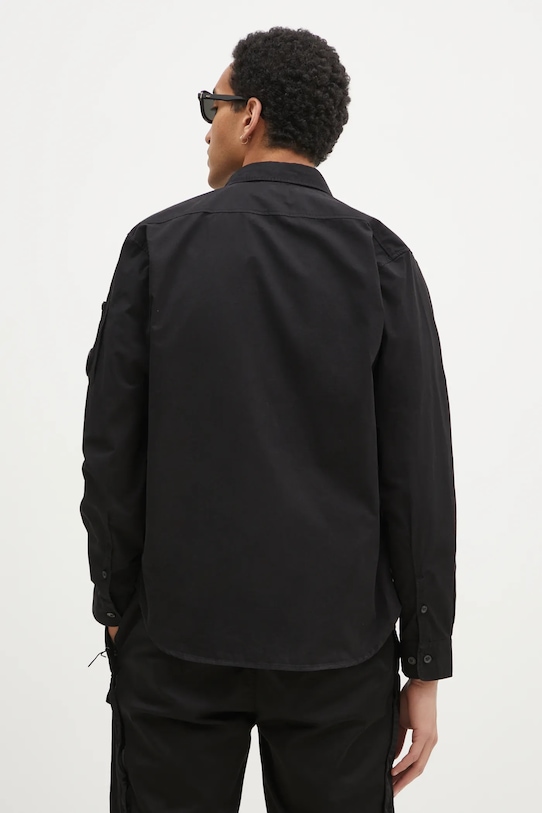 Odjeća Pamučna košulja C.P. Company 18CMSH140A110143G crna