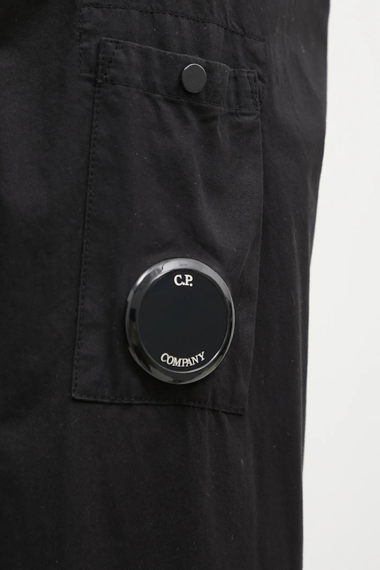 Pamučna košulja C.P. Company 18CMSH140A110143G crna