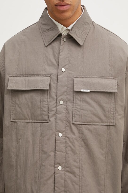 Represent geaca Quilted Overshirt gri MLM2911.46