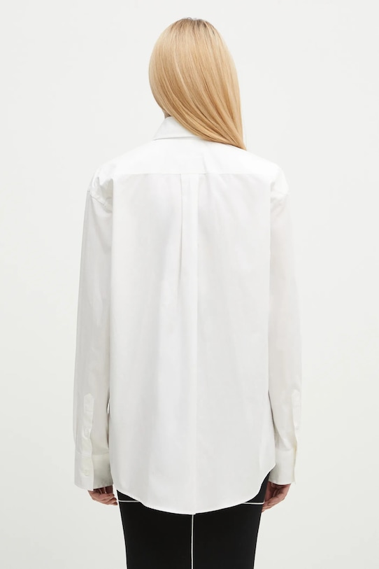Одяг Бавовняна сорочка MM6 Maison Margiela SH0DT0020 білий