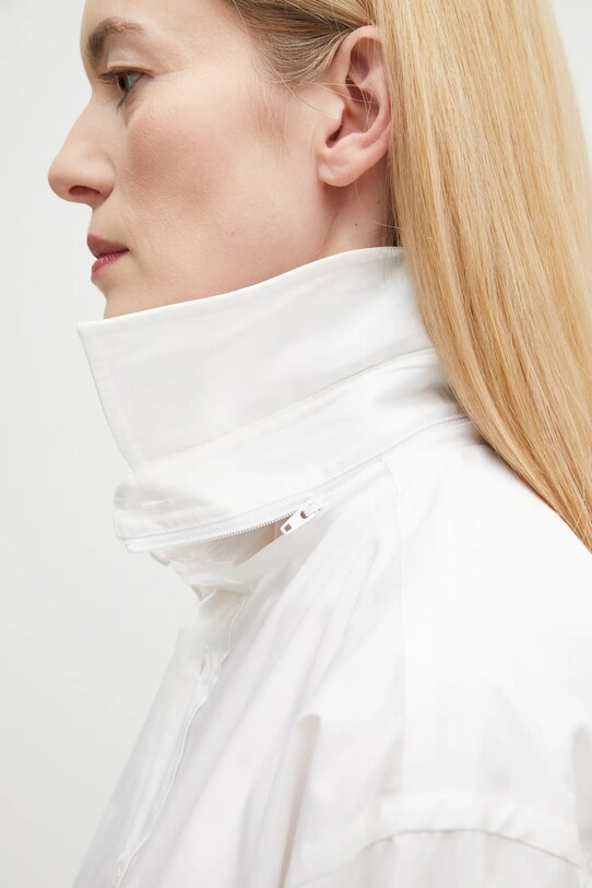 Памучна риза MM6 Maison Margiela бял SH0DT0020
