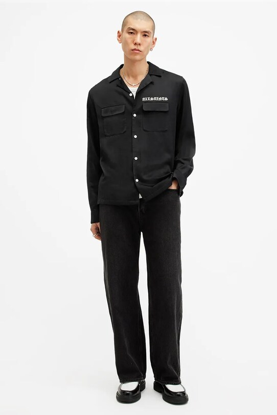 AllSaints cămașă TROYA M106SB