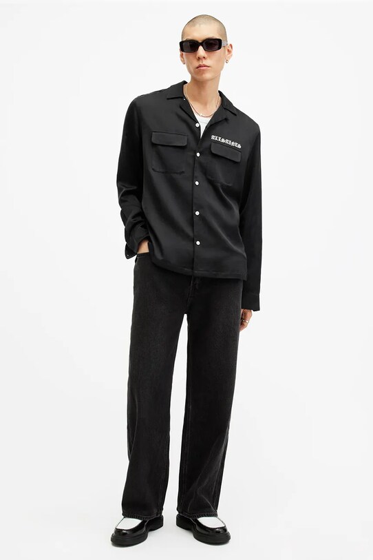 AllSaints cămașă TROYA M106SB