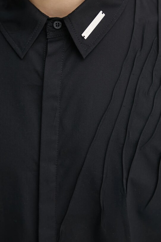 Heliot Emil camasa din bumbac SS25.M.05.061.BLK01 negru