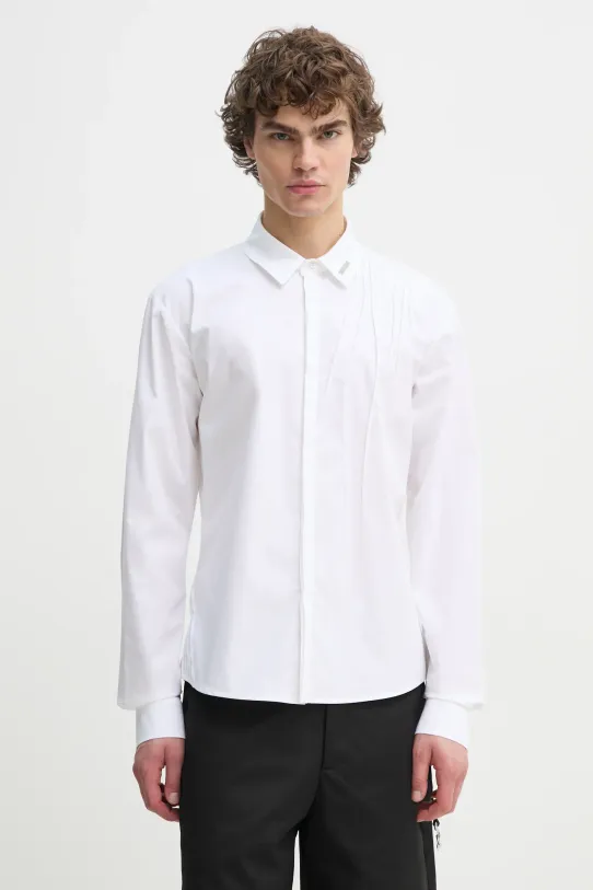 Pamučna košulja Heliot Emil regular bijela SS25.M.05.061.WHT02