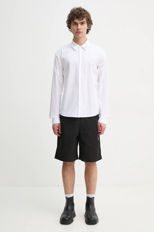 Pamučna košulja Heliot Emil SS25.M.05.061.WHT02 bijela SS25