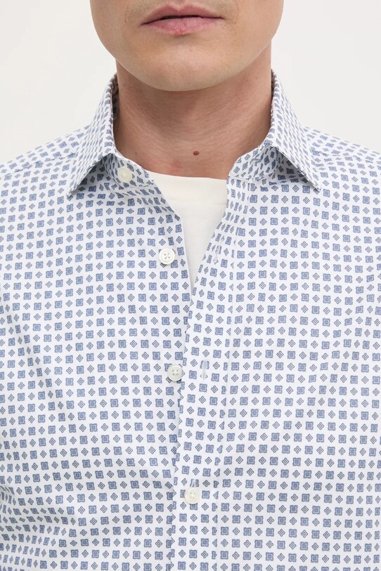 Hackett London camasa HM3010132 alb SS25