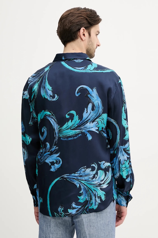 Oblečení Košile Versace Jeans Couture 78GAL2R0.NS632 námořnická modř