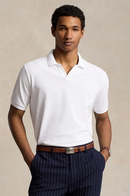 Polo Ralph Lauren polo bawełniane Polo Shirt bawełna biały 710941449