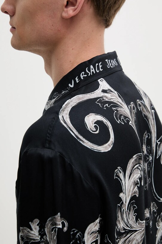 Versace Jeans Couture cămașă 78GAL2BB.NS624 negru