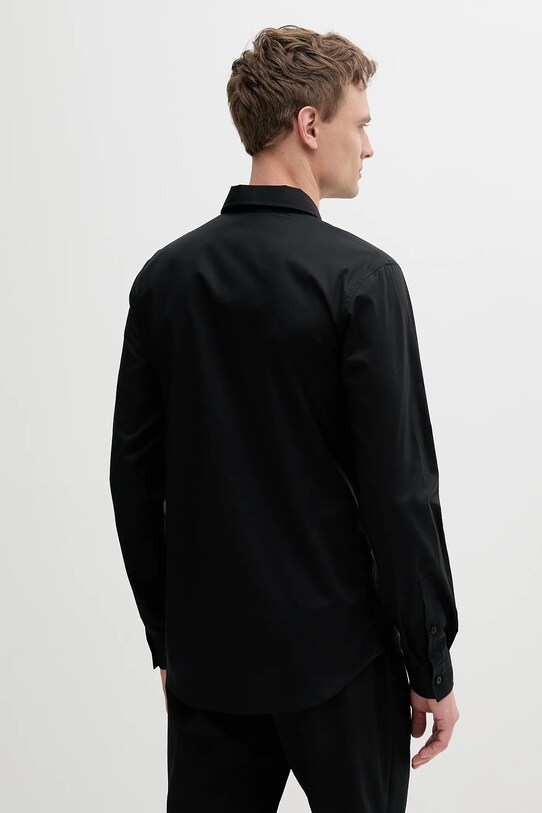 Odzież Versace Jeans Couture koszula bawełniana 78GALYS2.CN002 czarny