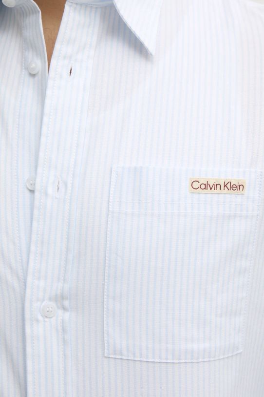 Košeľa Calvin Klein Jeans J30J327582 modrá