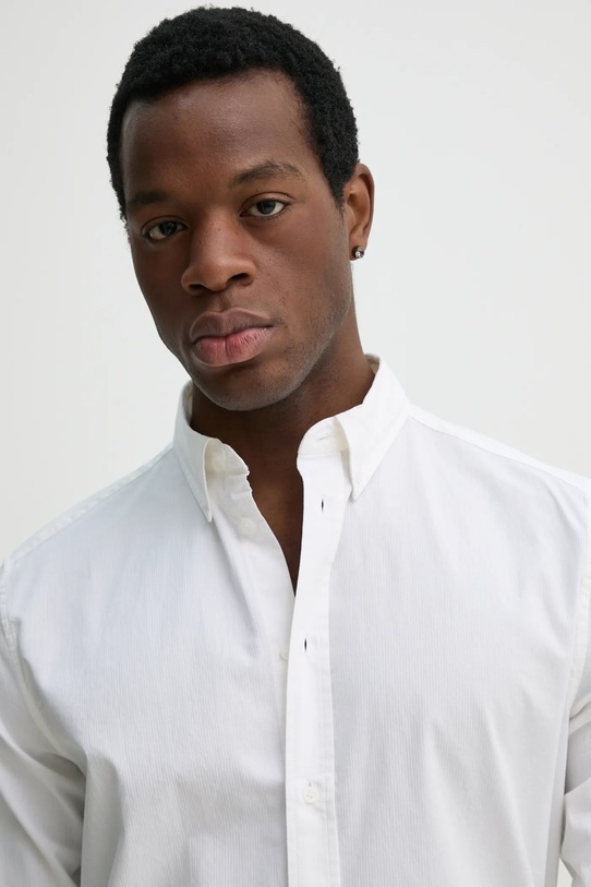 Рубашка Sisley бежевый 58FJSQ04F