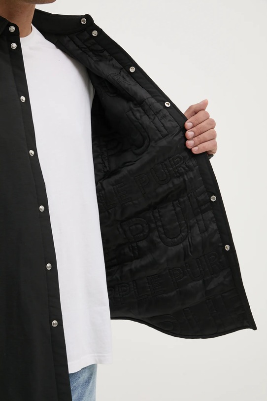 PURPLE BRAND kurtka SNAP FRONT SHIRT JACKET M3078.CNBB125
