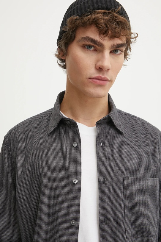 Marc O'Polo koszula bawełniana szary 431732242090