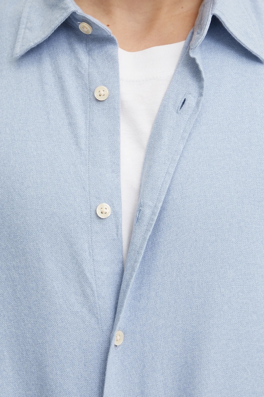 Хлопковая рубашка Marc O'Polo 431732342118 голубой