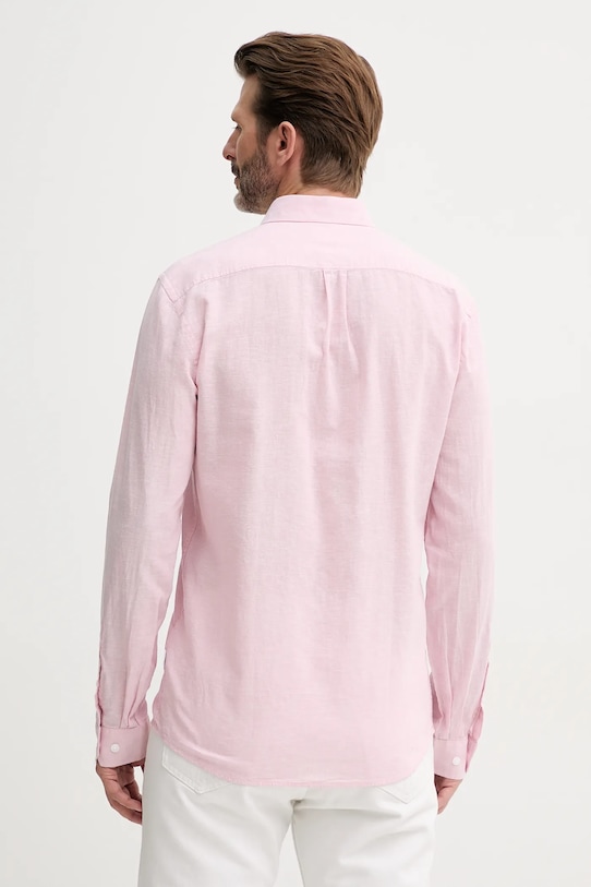 Oblečení Lněná košile Lindbergh 30.203344B.LT.PINK růžová