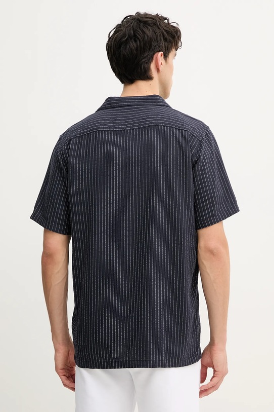 Одяг Сорочка з домішкою льону Lindbergh 30.203595A.NAVY темно-синій