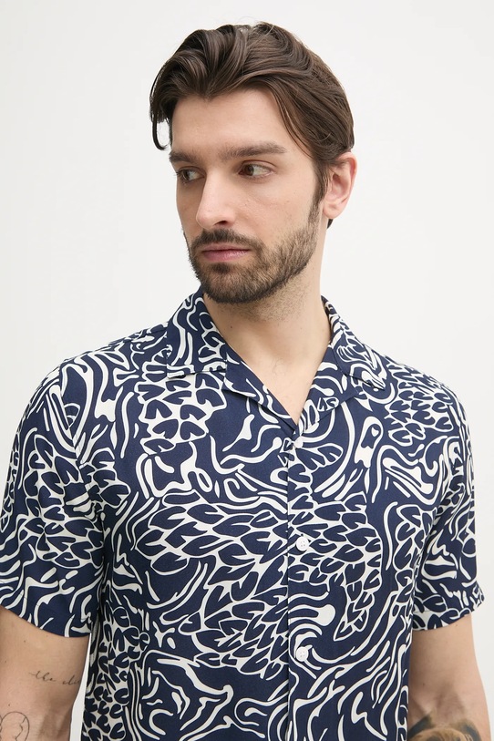 Lindbergh cămașă bleumarin 30.203717.DK.BLUE