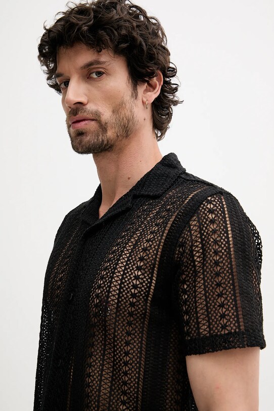 Lindbergh koszula czarny 30.203727.BLACK