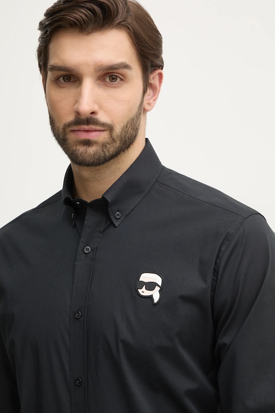 Karl Lagerfeld koszula 551671.605911 czarny